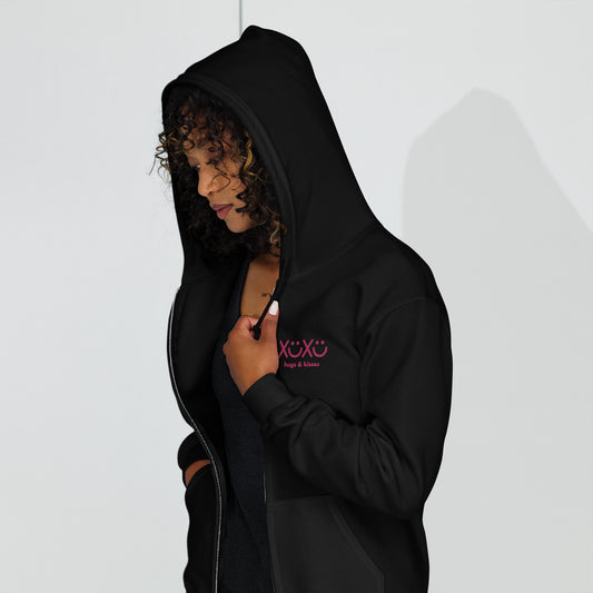 Hugs And Kisses Heavy Blend Zip Hoodie