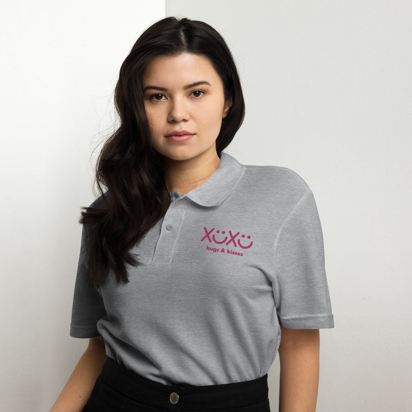 Hugs And Kisses polo shirt