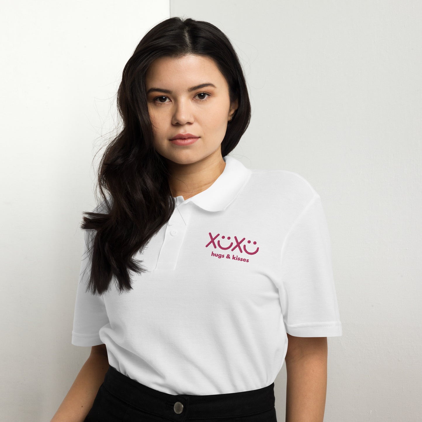 Hugs And Kisses polo shirt