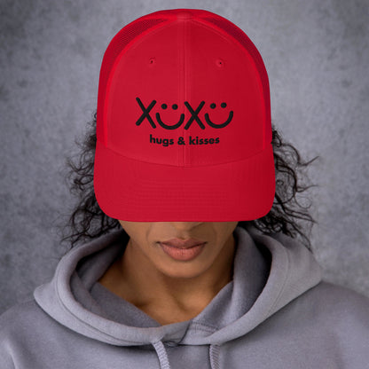 Hugs And Kisses Trucker Cap