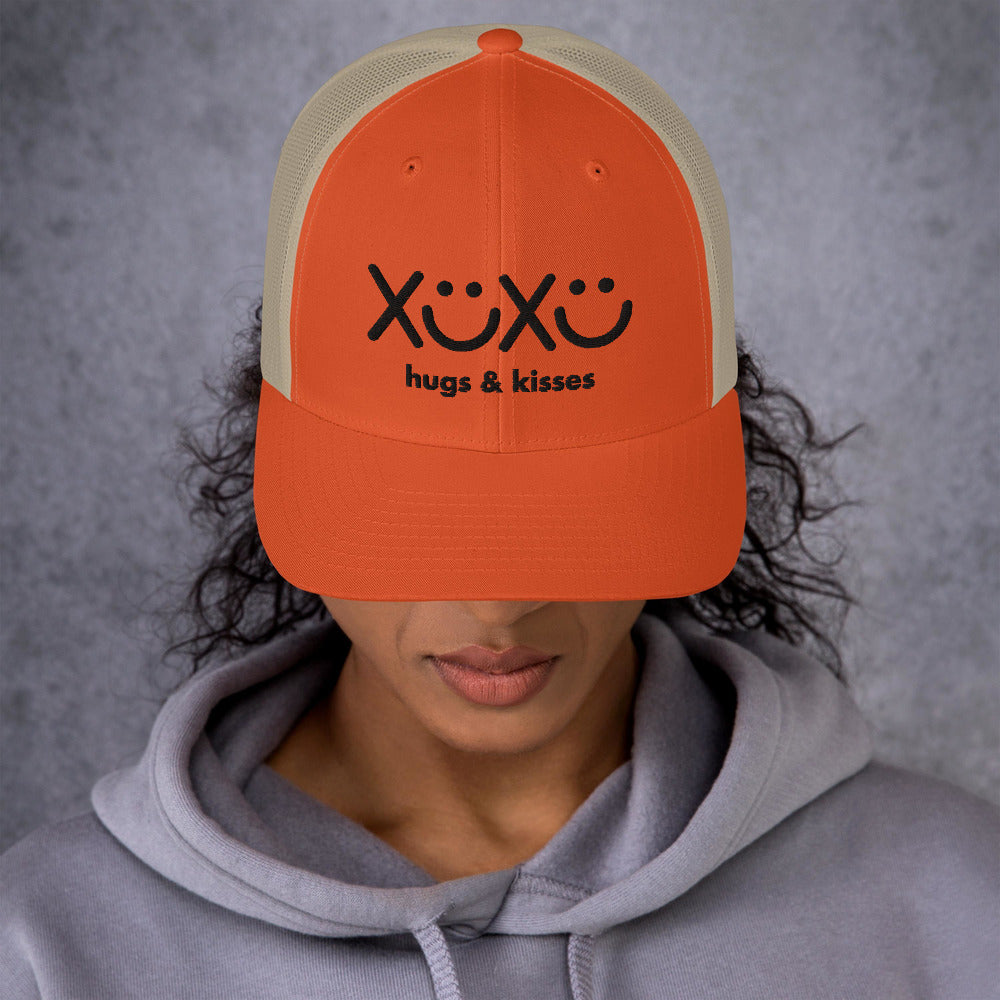 Hugs And Kisses Trucker Cap