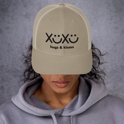 Hugs And Kisses Trucker Cap